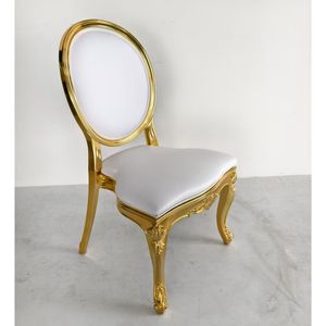 Venta al por mayor Hotel apilable chapado resina Royal <span class=keywords><strong>Luis</strong></span> sillas para eventos fiesta boda alquiler - Product Image 2