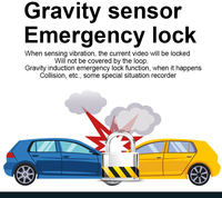Kamera dasbor mobil 1080P 4K, g-sensor tersembunyi Wifi GPS Android Stealth untuk Benz Glk