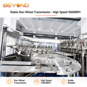 Equipo de Llenado de <span class=keywords><strong>Agua</strong></span> Carbonatada Isóbara de Precisión: Llenado Estable de Alta Precisión de 15000 BPH para Botellas PET de 500 ml - Product Image 4