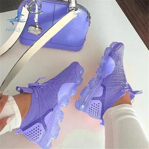 New Casual Fashion Sportschuhe laufen Gummis ohle trend ige Schuhe Frauen Sport gepolsterte Fitness Laufs chuh