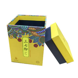 Tapa de gama alta personalizada y caja de cartón base con impresión UV para embalaje de Farmacología de hierbas chinas - Product Image 2