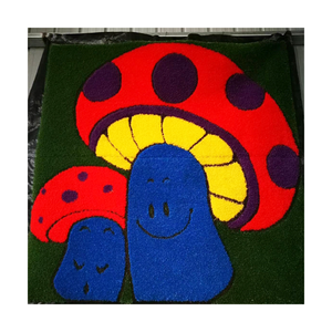 Césped <span class=keywords><strong>artificial</strong></span> para jardín de infancia, césped colorido para correr - Product Image 4