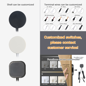 Hidden IR tay cảm biến chuyển đổi bảng gỗ <span class=keywords><strong>LED</strong></span> cảm ứng cảm biến <span class=keywords><strong>Dimmer</strong></span> 12V 24V 110V 220V tập trung kiểm soát chuyển đổi cho đồ nội thất - Product Image 4