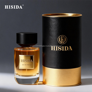 ขวดน้ำหอมทรงกลมใสหรูหราพรีเมียม ขนาด 100 มล. ขวดแก้วเปล่าแบบ Crimp พร้อมกล่องบรรจุภัณฑ์ - Product Image 4