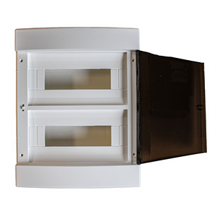 A2ZWORLD 24-pannello di controllo a parete, bianco IP40, 280x350x100mm, 9016 RAL, ideale per impianti elettrici domestici - Product Image 3