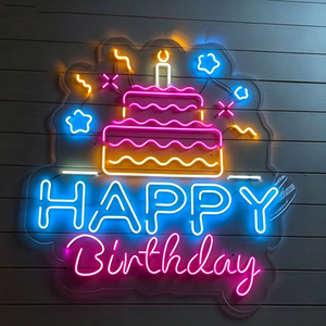 Les enseignes lumineuses LED néon personnalisées conviennent aux lieux commerciaux tels que les fêtes d'anniversaire et les salons de beauté. - Product Image 4