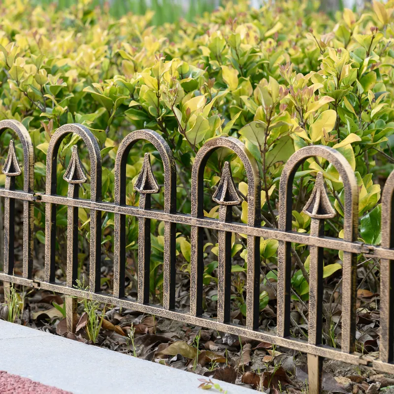 Collezioni all'ingrosso della manifattura ecc bordo flessibile delle recinzioni del picchetto per i percorsi di bordo del paesaggio del giardino 4 pezzi set