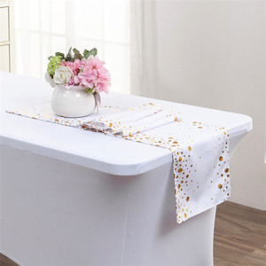 Wholesale Cheap Christmas Party Gold <strong>Table</strong> <strong>Runners</strong> 2024 for Wedding Dining <strong>Table</strong> <strong>Runner</strong> Decoration - Product Image 4