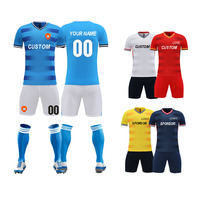 Seragam Jersey Sepak Bola Murah Grosir 2025 Kualitas Thailand, Set Jersey Klub Sepak Bola, Seragam Olahraga Unisex, Baju Olahraga Pendek