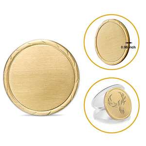 Vente en gros d'embases de pièces vierges gravables au laser et en émail personnalisées médaille souvenir de finition de placage <span class=keywords><strong>difficile</strong></span> colorée mate vintage brillante - Product Image 3