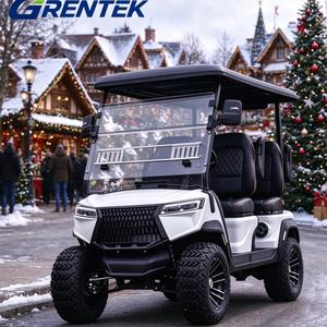 Voiturette de golf électrique tout-terrain Grentek Heavy Duty 4 places, surélevée, pour les visites en plein air - Product Image 1