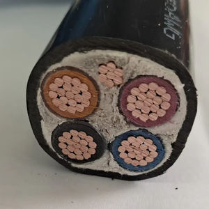 UL規格600V 10/3 10/4 銅導体 PVC+ナイロン絶縁 PVCシース 3+1芯 4+1芯 タイプTC-ER トレイ制御電源ケーブル - Product Image 3