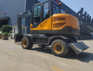Chine : Vente chaude – Mini-excavatrice sur roues de 15 tonnes pour travaux de terrassement - Product Image 4