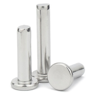 Rivets aveugles ISO Pop classe 4.8 et 6.8 rivets en acier au carbone solide brillant avec tête ronde pour fer acier et aluminium