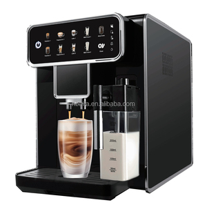 Máy pha cà phê <span class=keywords><strong>Espresso</strong></span> đa năng Aifa New Hotel 8 trong 1, tích hợp máy đánh sữa, áp suất 15-20 Bar, bơm ULKA, màn hình cảm ứng LED - Product Image 1