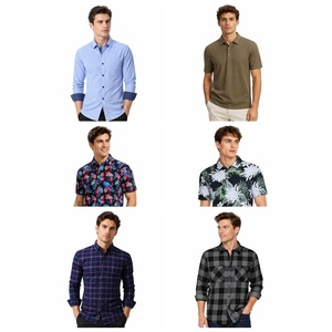 High Quality Custom Blue <strong>Check</strong> Professional Casual <strong>Short</strong> <strong>Sleeve</strong> <strong>Men's</strong> Clothing Plaid <strong>Shirts</strong> - Product Image 3