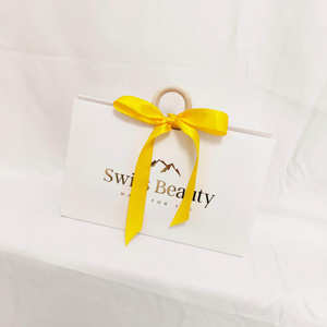 Sac de shopping cadeau en papier rose de luxe haut de gamme avec logo personnalisé imprimé - Product Image 1