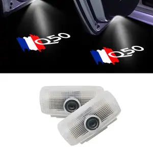 Luz de proyector de logotipo de sombra fantasma para puerta de coche Led para Infiniti Q50 Q70 accesorios producto decorativo Interior