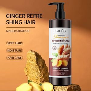 Champú de Jengibre SADOER, Elimina <span class=keywords><strong>la</strong></span> Caspa, Previene <span class=keywords><strong>la</strong></span> Caída <span class=keywords><strong>del</strong></span> Cabello, Control de Grasa Herbal, <span class=keywords><strong>el</strong></span> <span class=keywords><strong>Mejor</strong></span> Champú <span class=keywords><strong>para</strong></span> Cabello Graso - Product Image 2