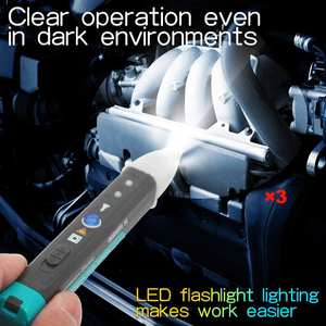 Caneta Testadora de Ignição Automotiva obdemoto101 para Diagnóstico de Bobina de Ignição e Sistema de Ignição, com Função de Verificação Rápida de Circuito - Product Image 5