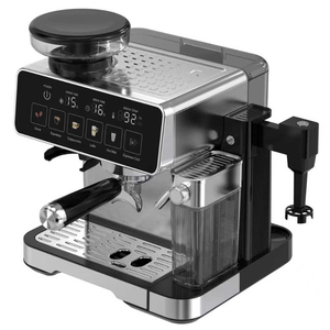 Machine à café <span class=keywords><strong>expresso</strong></span> professionnelle Anbolife <span class=keywords><strong>avec</strong></span> moulin intégré, machine à café à commande de température PID 20 bars <span class=keywords><strong>avec</strong></span> mousseur à lait - Product Image 6