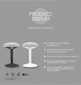 Nouveau design Table haute de <span class=keywords><strong>bar</strong></span> ergonomique Réception de salon Tabouret de perche réglable haut Tabouret oscillant à bascule Tabouret de bureau debout Chaise de tabouret - Product Image 4