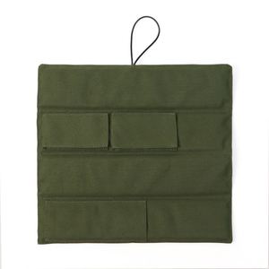 Canvas <b>Roll</b>-Up Camping <b>Tool</b> Organizer Multi-Pocket Portable <b>Tool</b> <b>Roll</b> <b>Bag</b> for Knives Foldable Canvas <b>Tool</b> Organizer - Product Image 1