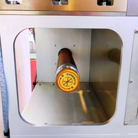 Petite barre de ligne de virgule Machine de revêtement de laboratoire intégrée Testeur de matériaux en rouleau Four Boîtier en bois mécanique Boîtier de moteur intégré