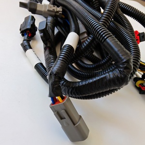IP67 Koruma Sınıfı Çok Çekirdekli Entegre Araç Kablo Demeti, PBT/Naylon İzolasyonlu JST/Molex Konnektörlerle - Product Image 4