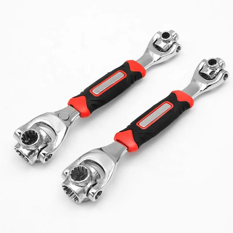 48 in 1 wrench Multi-function Socket Wrench Multi-angle Wrench with 6 Corners 360-Degree Rotating Head