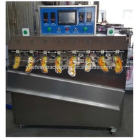 Vloeistof Semi Automatische Tuit Zakje Vulmachine Handleiding Stand Up Tas Doy Pack Vulmiddel En Capper Machines Goedkope Prijs Voor koop