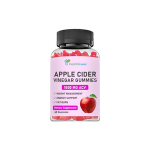 Gomitas de Vinagre de Sidra de Manzana de Alta Calidad con Antioxidantes y Apoyo al Metabolismo Saludable de Nutrientes, Suplemento Dietético - Product Image 1