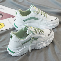 Chaussures de papa pour femmes Semelle intérieure en EVA à semelle épaisse Baskets sportives décontractées Vente en gros