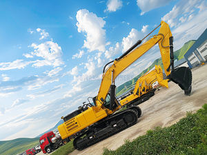 Excavatrice sur chenilles de vente chaude Machines de terrassement de 49.6 tonnes avec 1 an de garantie et pompe - Product Image 4