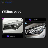 Bloc optique avant pour Mercedes Benz CLA W117 2014-2019, lentille LED modifiée, feux de jour DRL, clignotants, pièce de rechange automobile