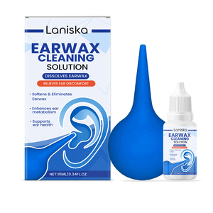 Eliminador de <span class=keywords><strong>cera</strong></span> para los oídos, 10ml, gotas para los oídos para limpiar los oídos, disolución rápida, limpieza suave y eficaz de los oídos - Product Image 1