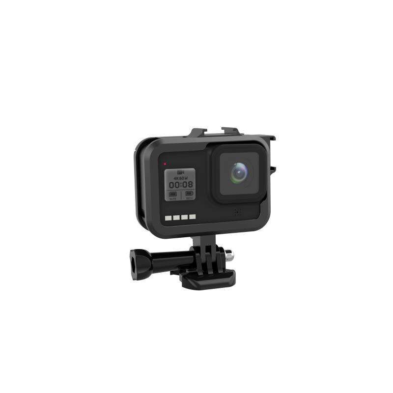 GO PRO 8 Aluminum Alloy Frame Shatterproof Shockproof Protective Metal Frame for Gopros HERO 8 Action Camera Accessories