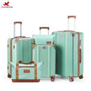 Durable Travel Luggage Set ABS Hard Case Spinner Wheels Convenient Trolley <b>Suitcases</b> for Easy Travel RTS Bulk Mixed Order - Product Image 1