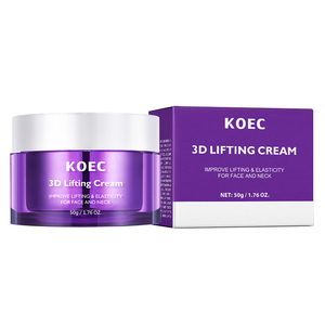 Creme Facial Noturno KOEC 3D Lifting com Peptídeos para Rugas, Hidratante Profundo com Ácido Hialurônico Vegano Coreano - Product Image 6