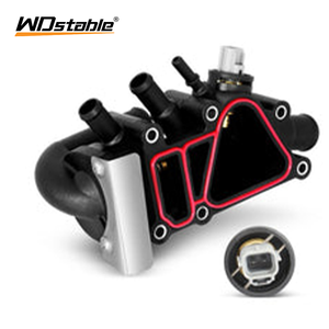 Thermostat moteur liquide de refroidissement sortie d'eau Thermostat boîtier capteur 2S6G8A586B2A pour Ford Fiesta 4 5 Ka <span class=keywords><strong>Streetka</strong></span> 1.3 1.6 - Product Image 3