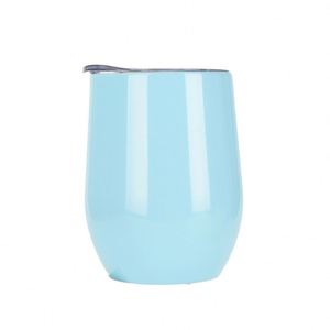 Gobelet à vin avec couvercle, surface enduite de poudre anti-transpiration, 350 ml, cadeau d'entreprise pour collection de cadeaux ASM09 - Product Image 3