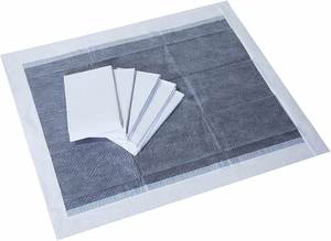 60*60cm Disposable Puppy Pee <b>Training</b> Pads Bamboo Plastic Sap Cotton-Carbon Pet Pad with Charcoal Scent for <b>Dogs</b> and Puppies - Product Image 5