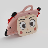 Tableta Inteligente para Niños de 7 Pulgadas, 1+16 GB de Memoria Android, Apariencia Adorable, Tableta Educativa para Niños, WiFi, Funciones Enriquecedoras, para Estudiar y Jugar