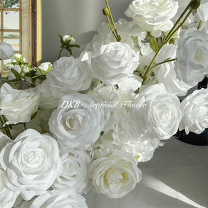 Camino de Mesa con Flores de Rosa para Decoración del Hogar, Personalización de Fábrica, Decoración para Eventos de Boda - Product Image 4