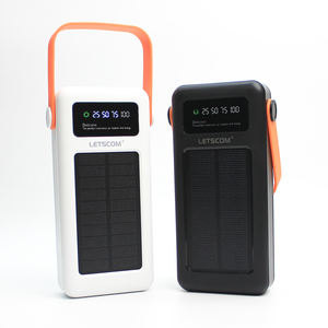 Di alta qualità 30000mAh portatile banca di energia solare Dual USB ricarica rapida <span class=keywords><strong>Mini</strong></span> Display per telefono cellulare stazione di ricarica - Product Image 2
