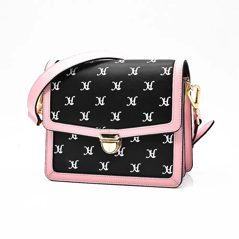 Customize luxury high end leather crossbody bag for women genuine leather bag ladies handbag