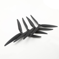 Hélices HQProp 10x5x3 pouces à 3 pales CW+CCW (2 pièces) 10 pouces en nylon et fibre de carbone pour drones FPV