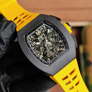 Men's Automatic Multi-Function Chronograph Skeleton Mechanical <b>Watch</b> Luxury Sport Wristwatch Custom Logo OEM Wholesale - Product Image 2