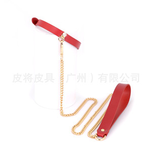 Sex toys and tools, choker, leather necklace, neck warmer, <b>BDSM</b> neck brace, male slave bondage K9 <b>collar</b> - Product Image 3