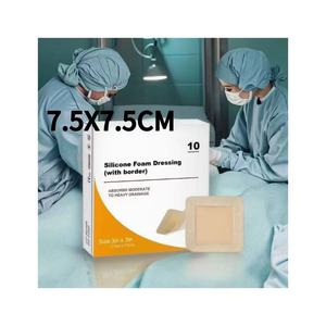 Risenmed phẫu thuật vô trùng tự nhiên thoáng khí và không đau Silicone bọt mặc quần áo - Product Image 1